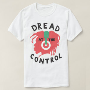 Angst am Kontrollereggae-Tollpatsch Rasta DJ T - T-Shirt