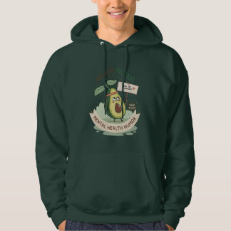 Angst Avocado Alert! 🥑 💦 | Individuelle Gesundhe Hoodie