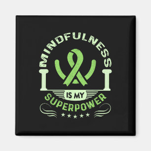Angst Depression Achtsamkeit Mental Health Aware Magnet