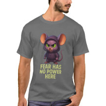 Angst hat keinen Power - 3D Monster Design T-Shirt