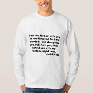 Angst nicht, denn ich bin bei euch.  Sie dürfen ni T-Shirt