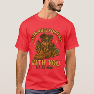 ANGST NICHT, DENN ICH BIN MIT EUCH - ISAIAH 4110 T-Shirt