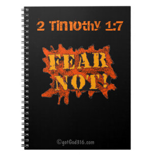 Angst Nicht gotGod316.com Notizblock