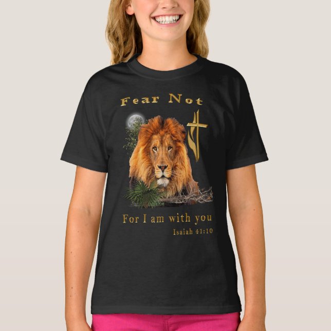 Angst nicht Isaiah 41:10 T-Shirt (Vorderseite)