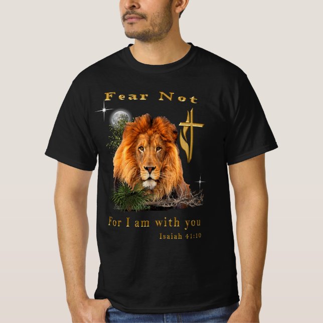 Angst nicht Isaiah 41:10 T-Shirt (Vorderseite)