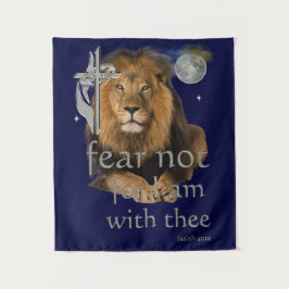 Angst nicht Isaiah 41:10 Wandteppich