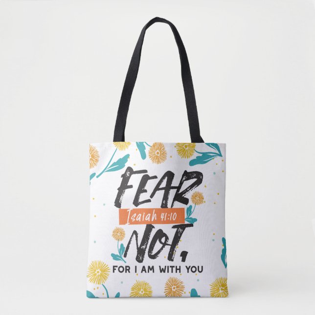 Angst nicht Isaiah Bible Verse Inspiration Design Tasche (Vorderseite)
