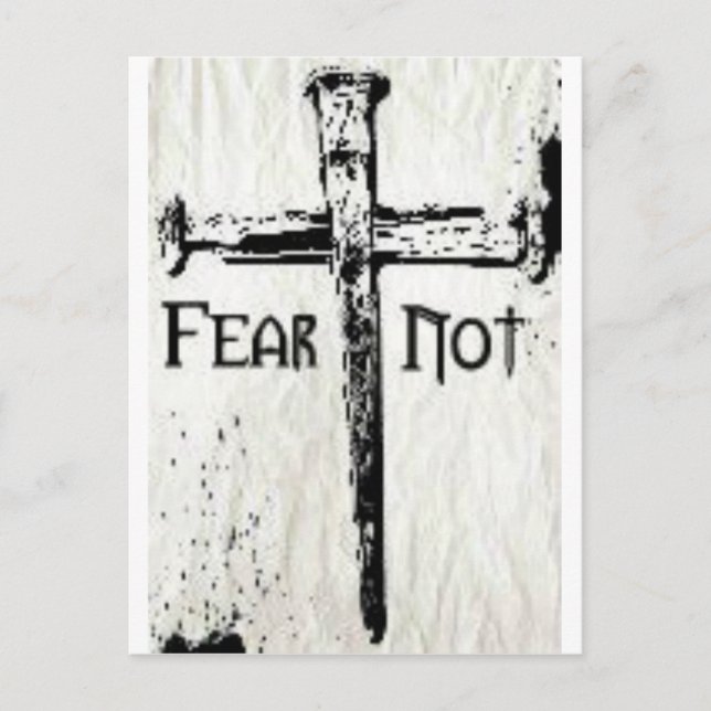 Angst nicht postkarte (Vorderseite)