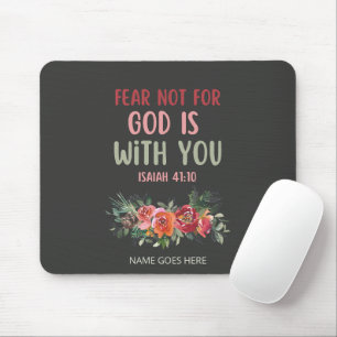 Angst nicht vor Gott ist mit dir Maus Pad Mousepad