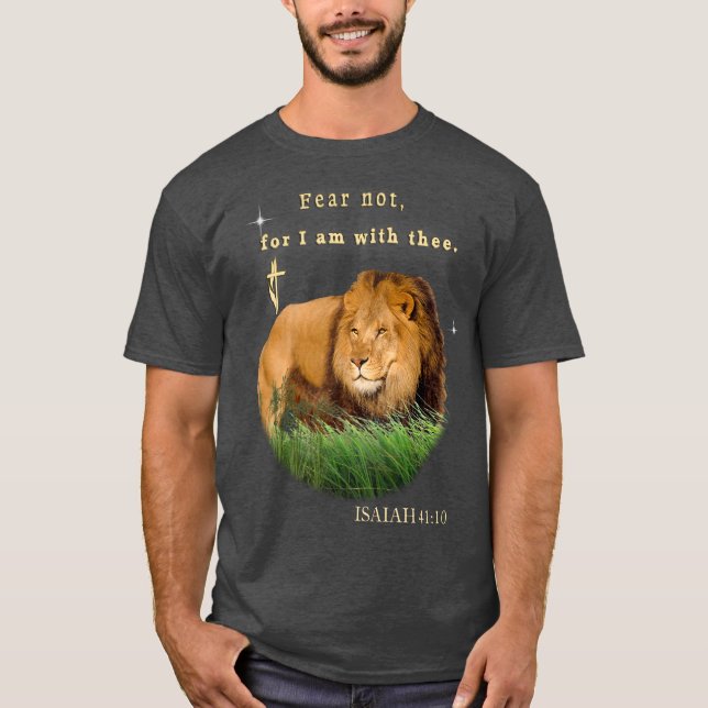 Angst nicht, weil ich bei dir bin T-Shirt (Vorderseite)