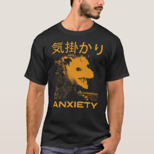 Angst Opossum Japanisch T-Shirt