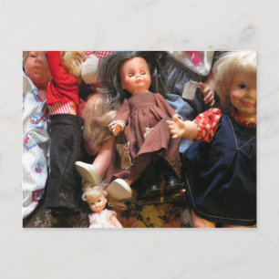 Angst Postkarte