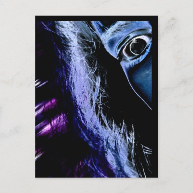 Angst Postkarte (Vorderseite)