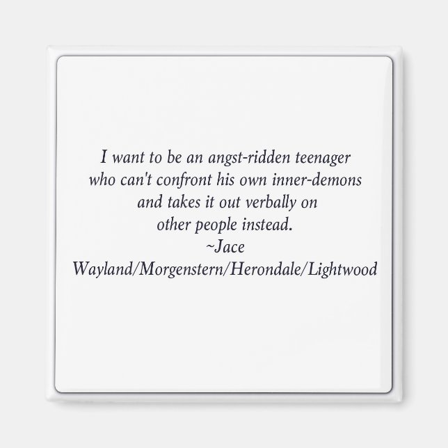 Angst-Ridden Teenager Magnet (Vorne)