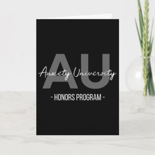 Angst University-Auszeichnung Programm