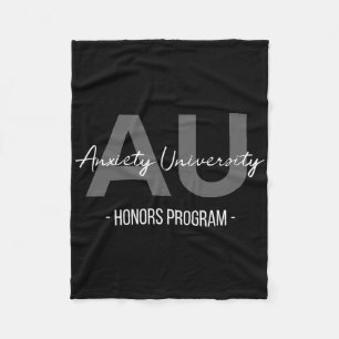 Angst University-Auszeichnung Programm Fleecedecke