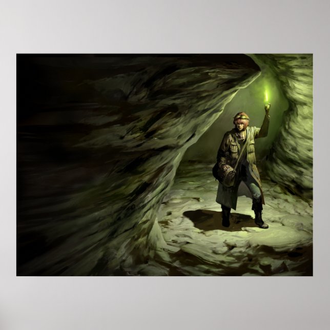 Angst vor dem dunklen Poster (Vorne)