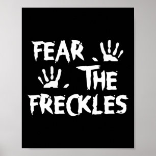 Angst vor dem Halloween-Party der Freckles Poster