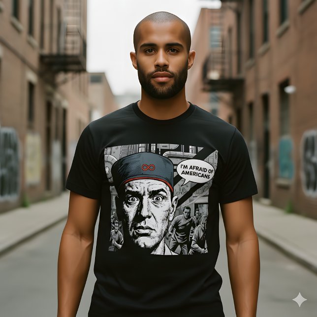 Angst vor dem Lärm – Comic-Tee T-Shirt (Von Creator hochgeladen)