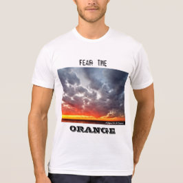 Angst vor dem orangen T - Shirt