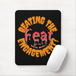 Angst vor Social-Media-Engagement Mousepad