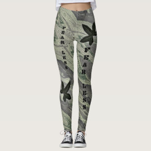 Angst weniger delikate Camouflage Ivy River Leggings