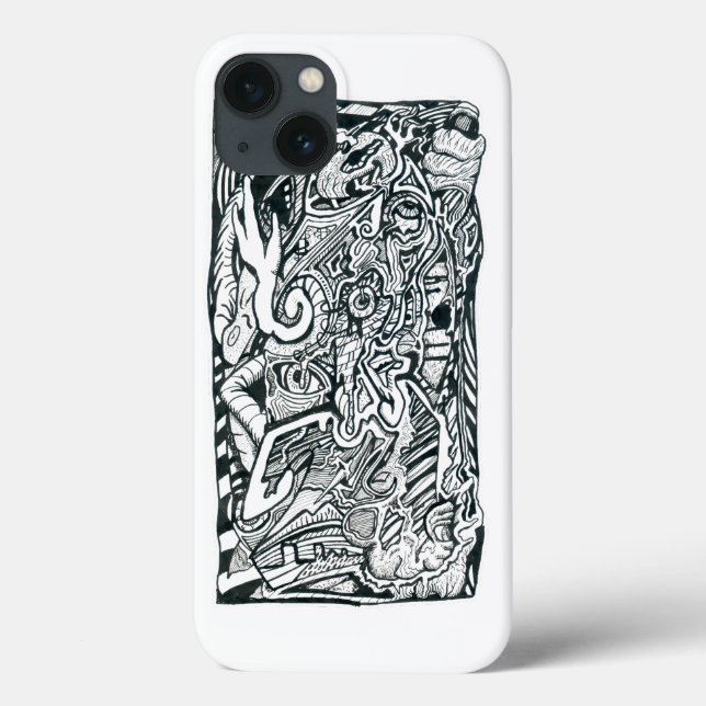 Angstangriff von Brian Benson, Ipad-Fall Case-Mate iPhone Hülle (Rückseite)
