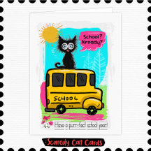 Angstkatze Neues Schuljahr