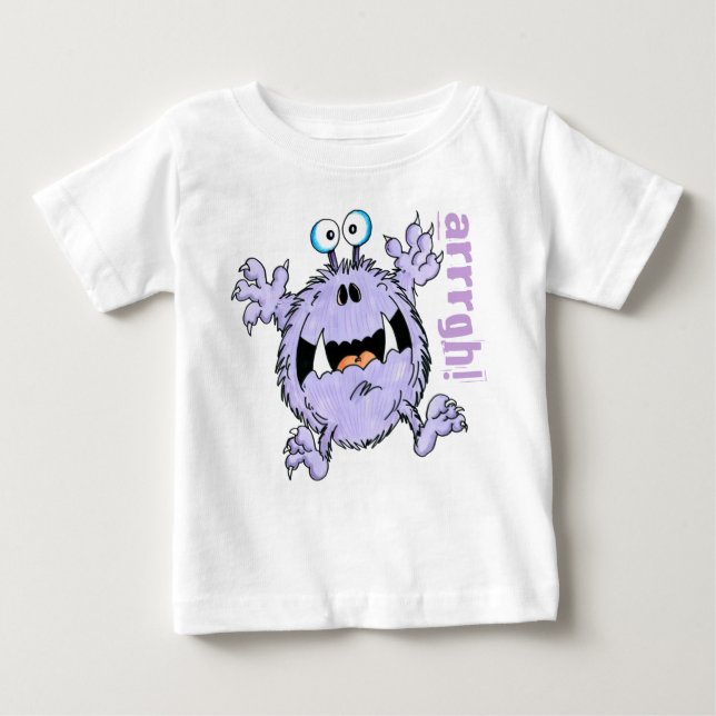 ängstlich Fred Baby T-shirt (Vorderseite)