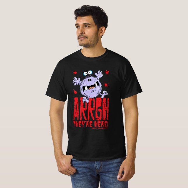 ängstlich Fred T-Shirt (Vorne ganz)