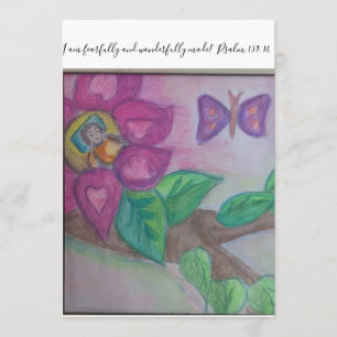 Ängstlich und wunderbar gemacht! einladung