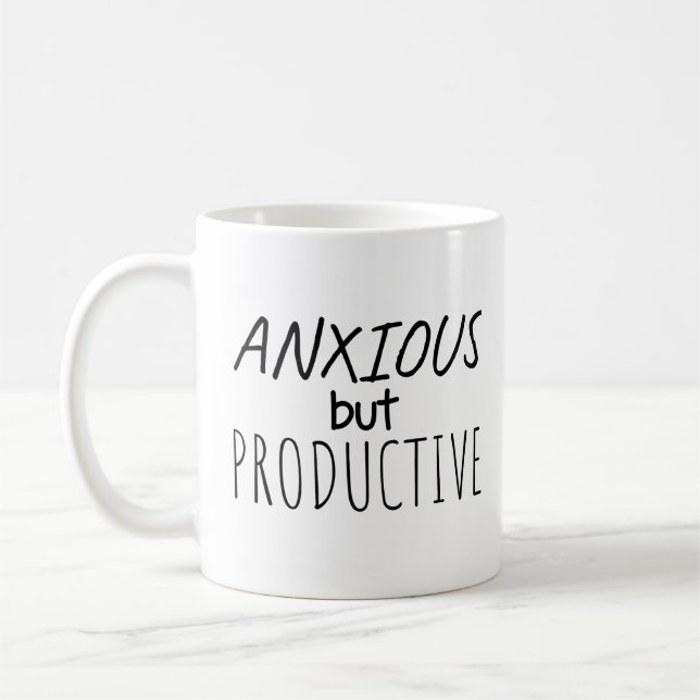 Ängstliche aber produktive Tasse (Links)