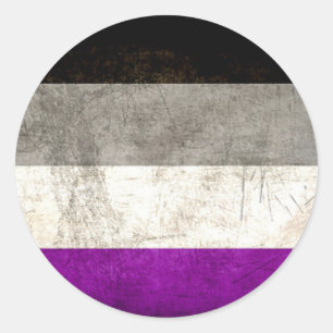 Ängstliche asexuelle Aufkleber