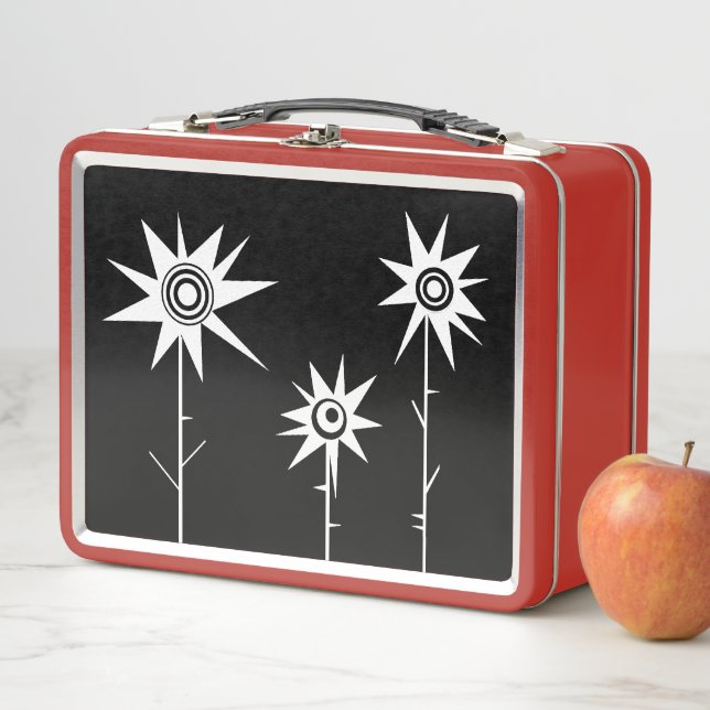 Ängstliche Blume Metall Brotdose (Beispiel)