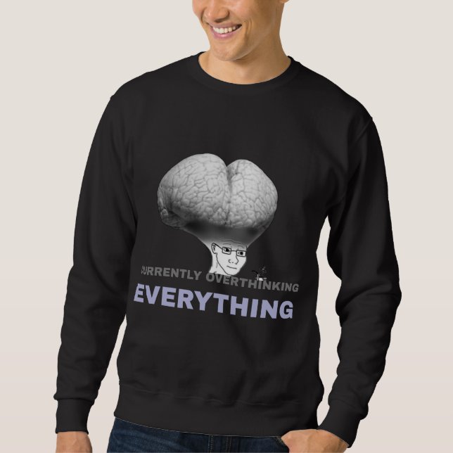 Ängstlicher Charakter Sweatshirt (Vorderseite)