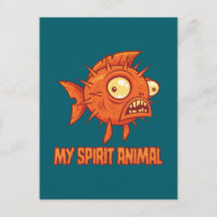 Ängstlicher Eigenartiger Kugelfisch Spirit-Tier