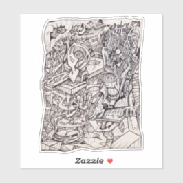 Ängstorgan Aufkleber