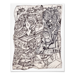 Ängstorgan Fotodruck