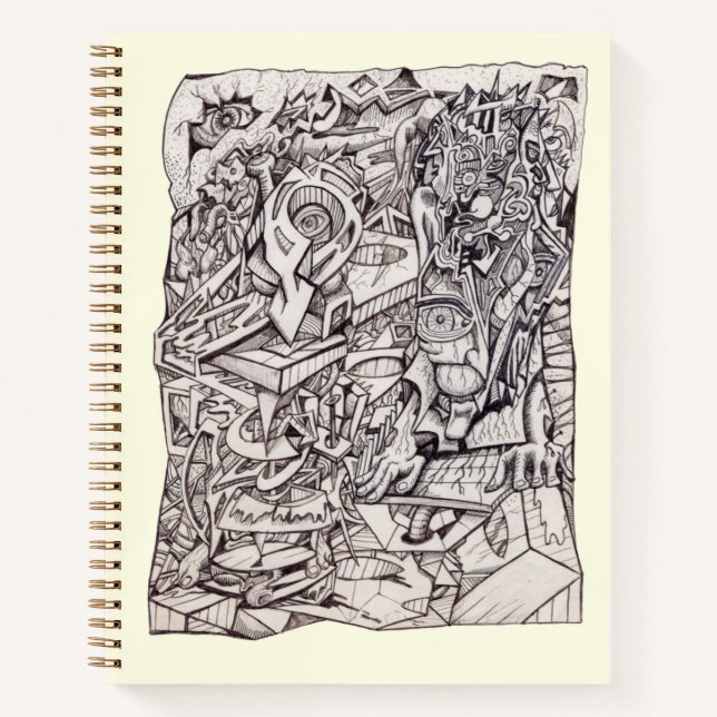 Ängstorgan Notizbuch (Vorderseite)