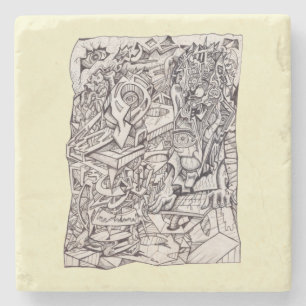 Ängstorgan Steinuntersetzer