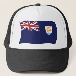 Anguilla-Flaggenmütze Truckerkappe