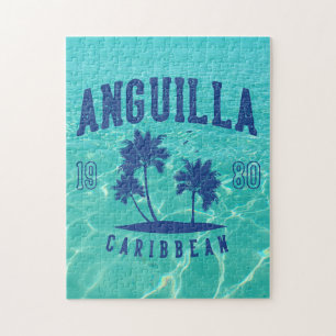 Anguilla Karibische Palme 1980
