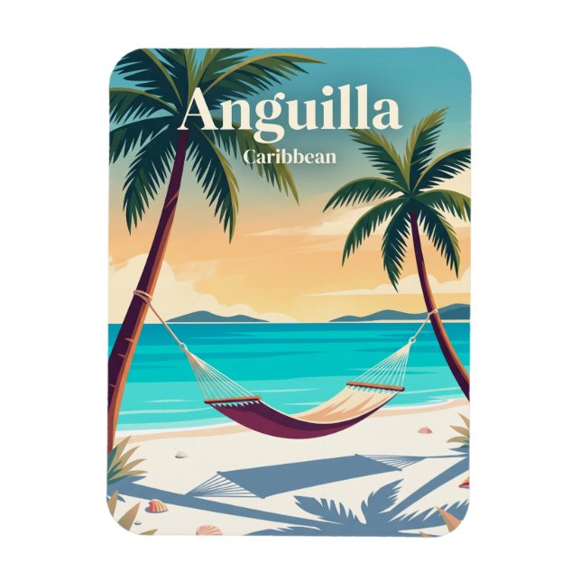 Anguilla Magnet (Vertikal)