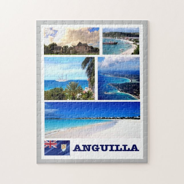 Anguilla - Mosaik - (Vertikal)