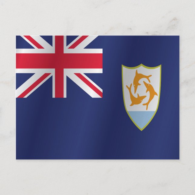 Anguilla Postkarte (Vorderseite)