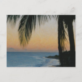 Anguilla Sunset Postkarte