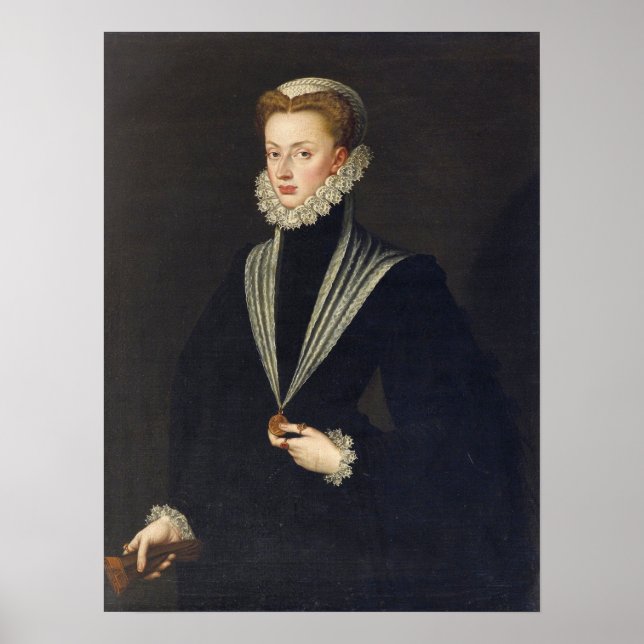Anguissola - Joanna von Portugal Poster (Vorne)