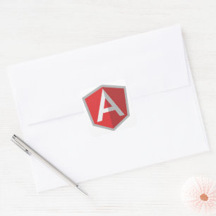 Angular JS Quadratischer Aufkleber
