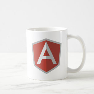 AngularJS Shield Logo Kaffeetasse