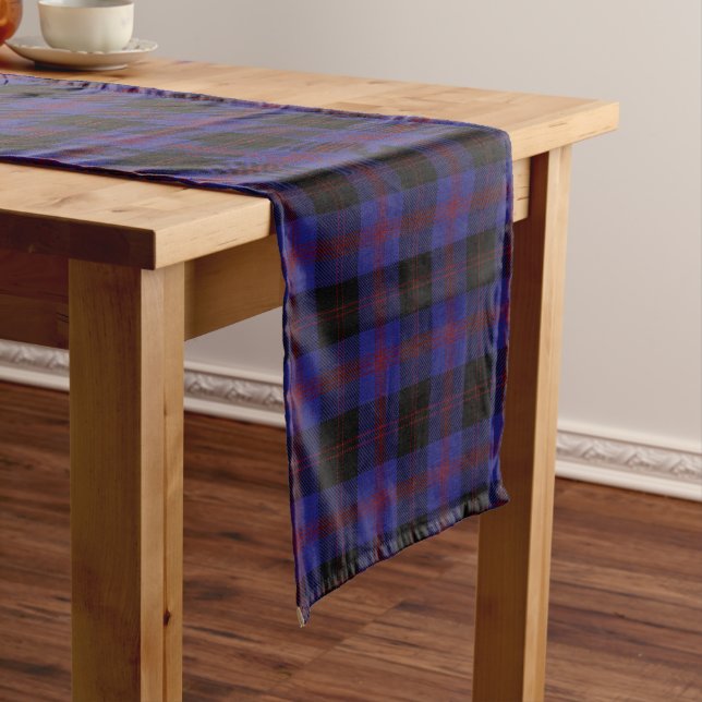 Angus District Tartan Kurzer Tischläufer (Beispiel)